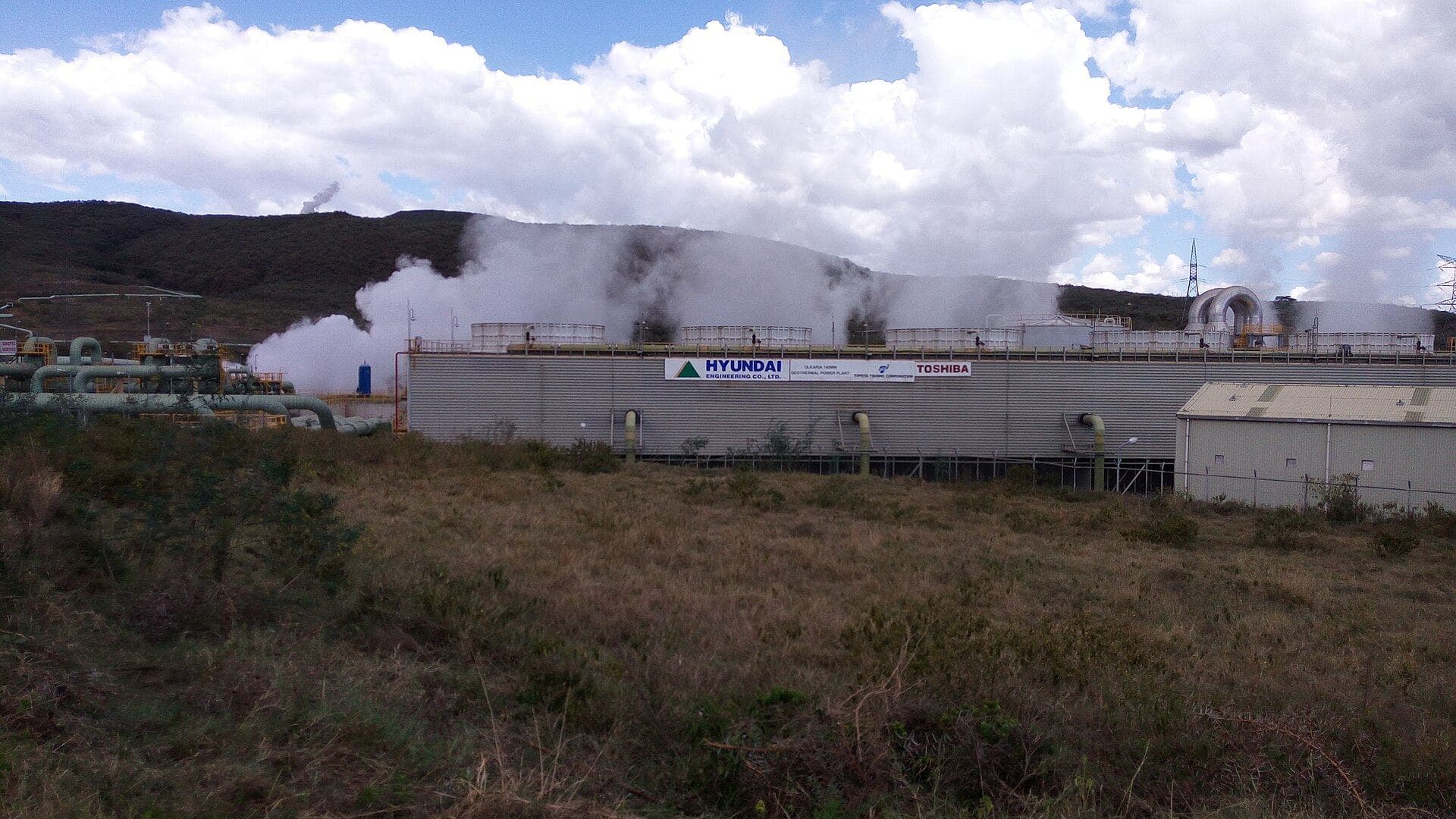 Orpower4 geothermal power plant, Olkaria, Kenya